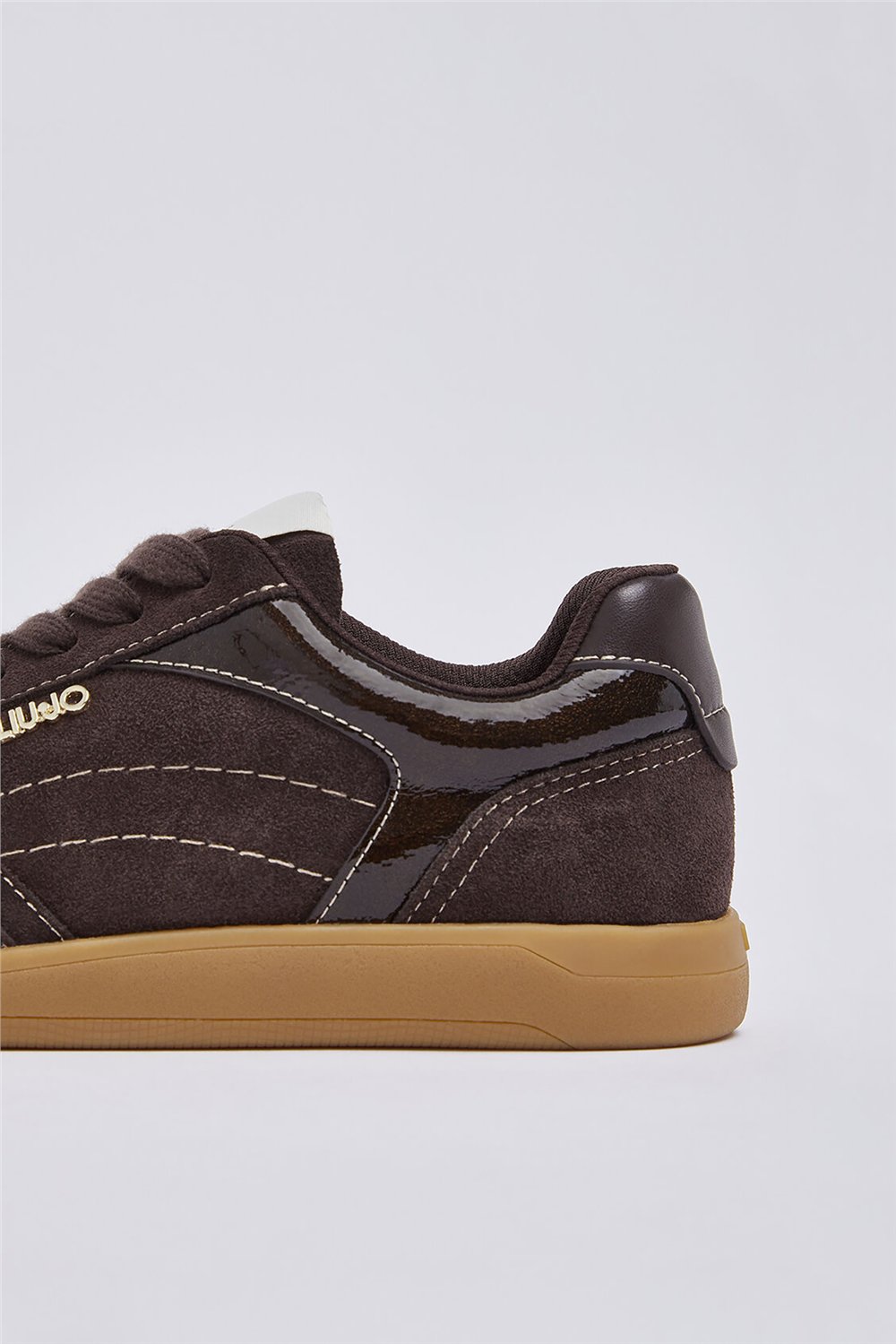 Liu Jo Connor 01 - Sneaker Cow Suede/Patent England Kadın Sneaker