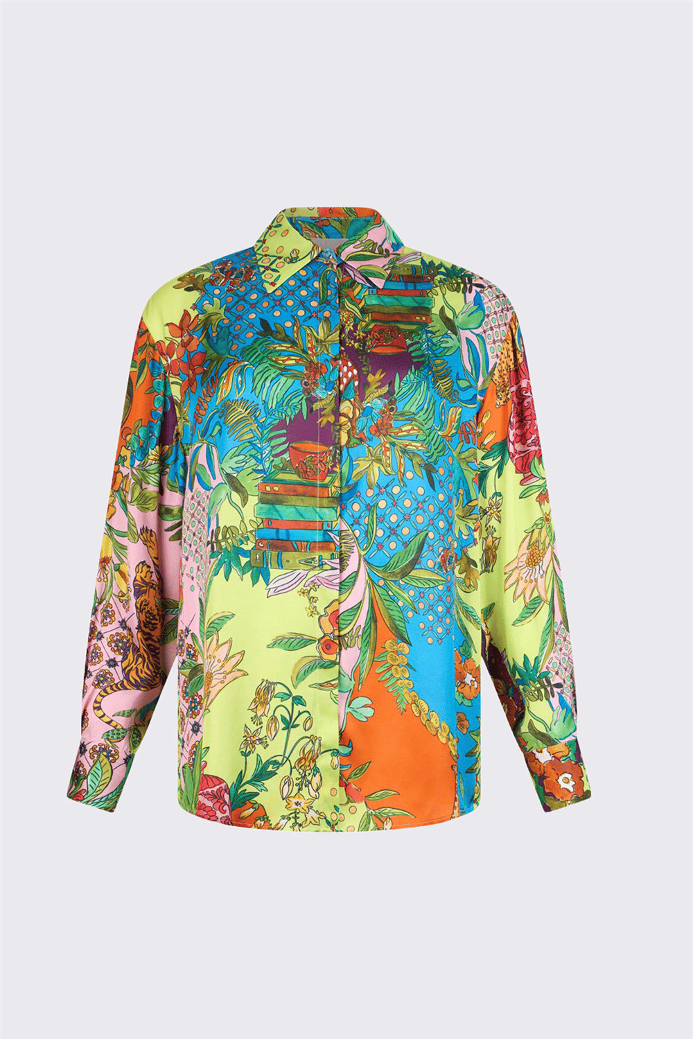 Liu Jo Ecs Camicia Ts M/L Kadın Gömlek Çok Renkli