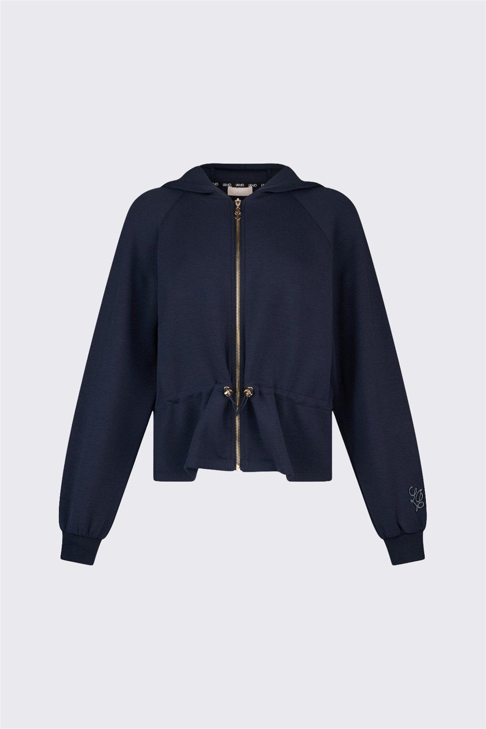 Liu Jo Ecs Felpa Aperta Kadın Kapüşonlu Sweatshirt