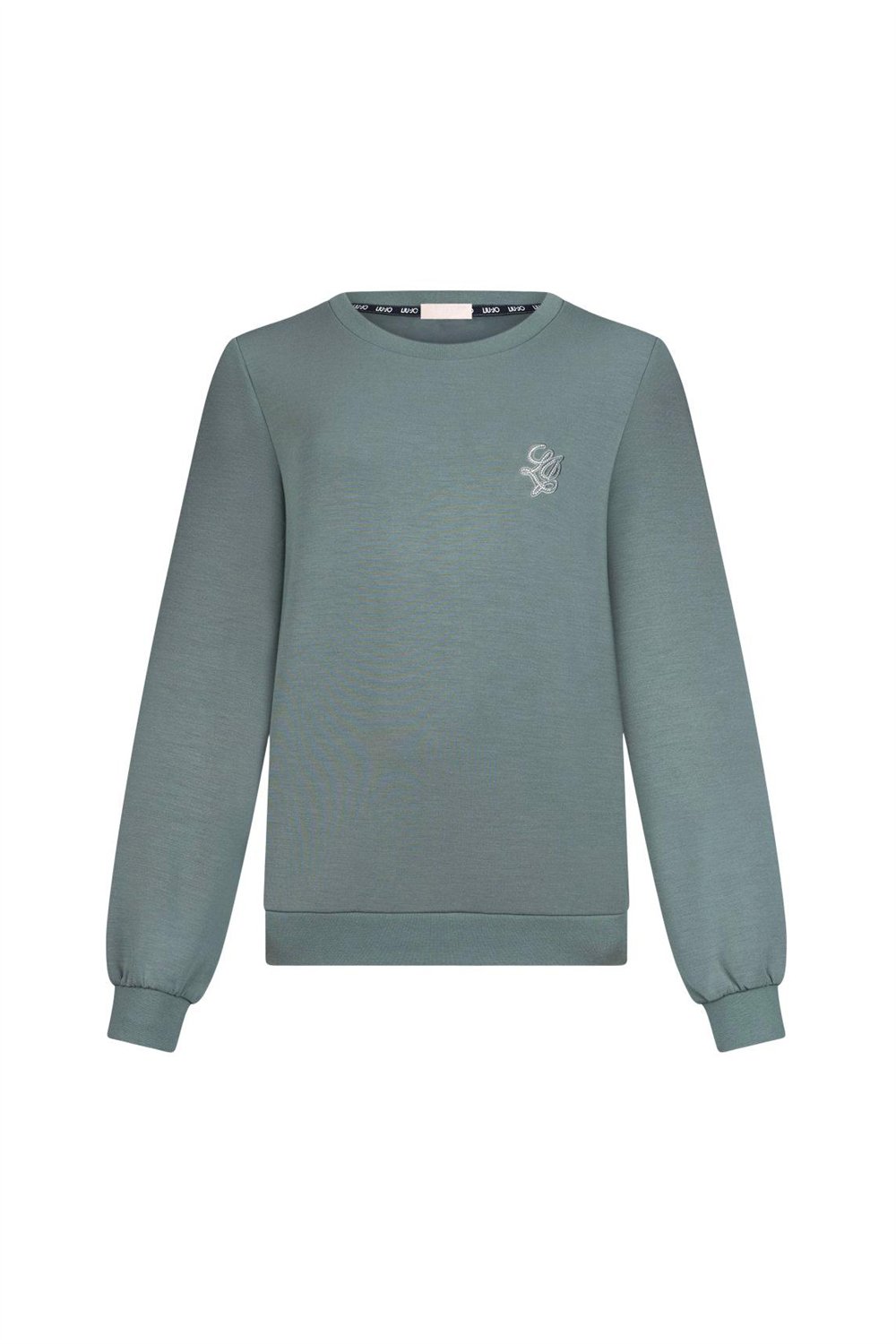Liu Jo Ecs Felpa Chiusa Kadın Bisiklet Yaka Sweatshirt