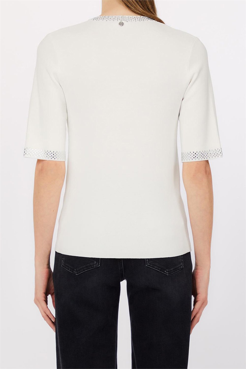 Liu Jo Ecs Maglia Chiusa M/C Kadın Triko
