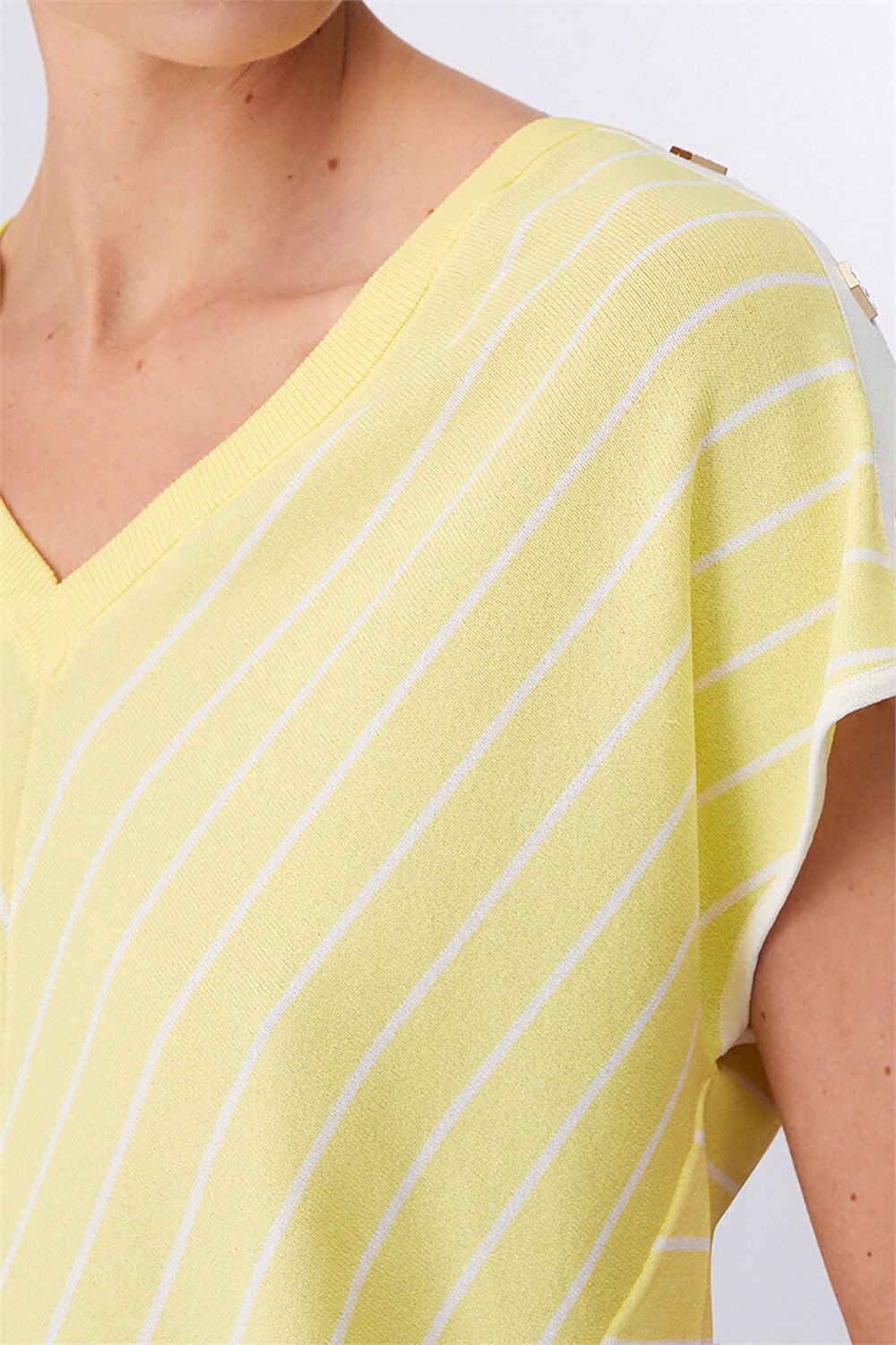 Liu Jo Ecs Maglia Chiusa S/M Kadın Triko Çok Renkli