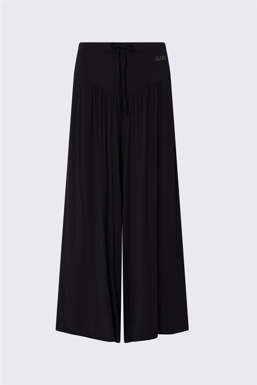 Liu Jo Ecs Pant.Jersey Lungo Kadın Plaj Pantolonu Siyah