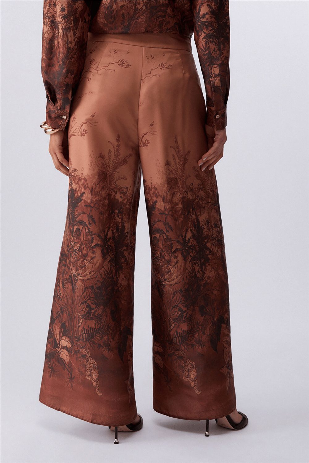 Liu Jo Ecs Pant.Palazzo Kadın Pantolon Çok Renkli