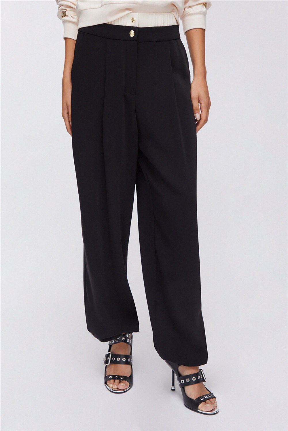 Liu Jo Ecs Pant.Ts Tpotf Lungo Kadın Pantolon Çok Renkli