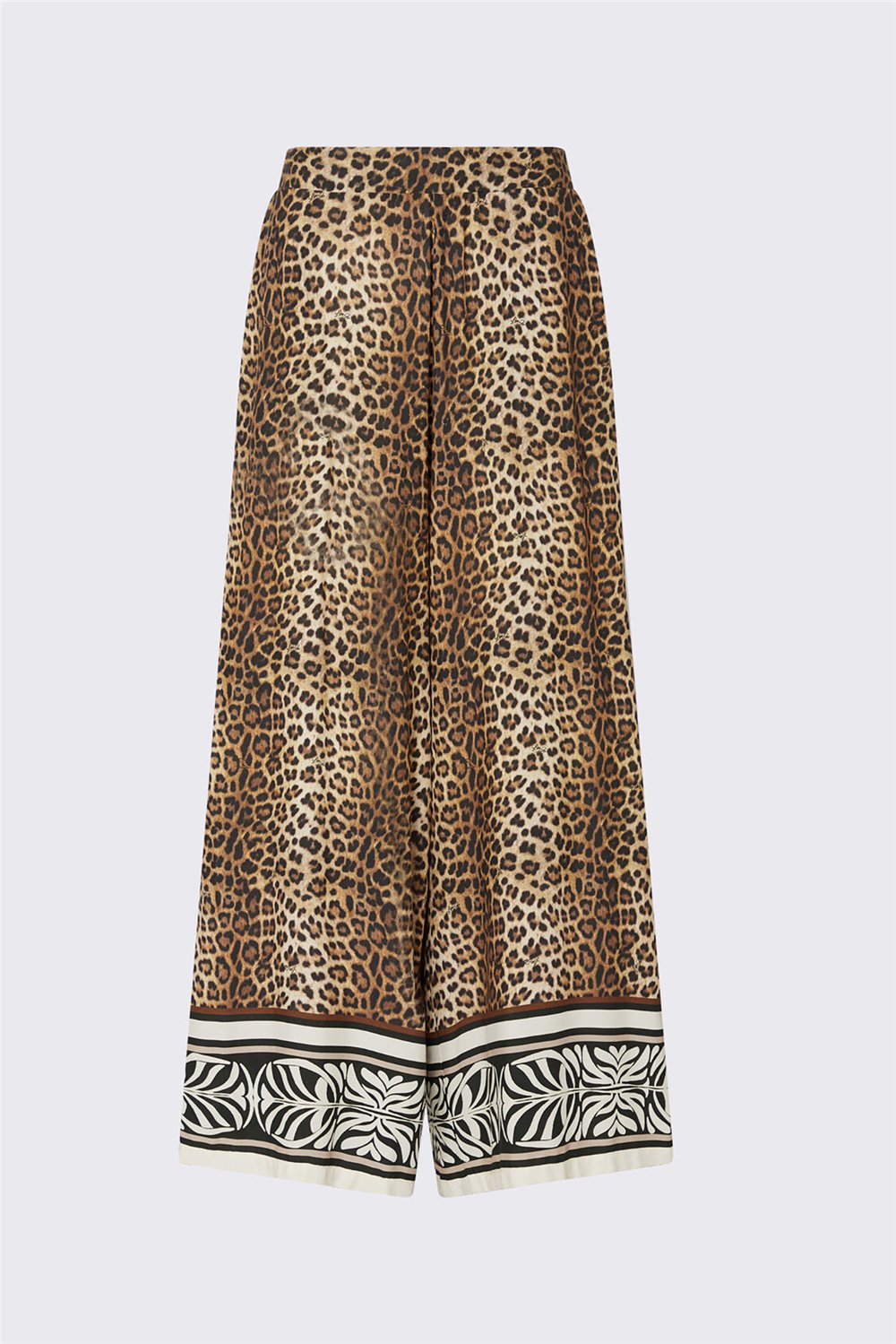 Liu Jo Ecs Pantalone St. All Over Kadın Plaj Pantolonu Çok Renkli