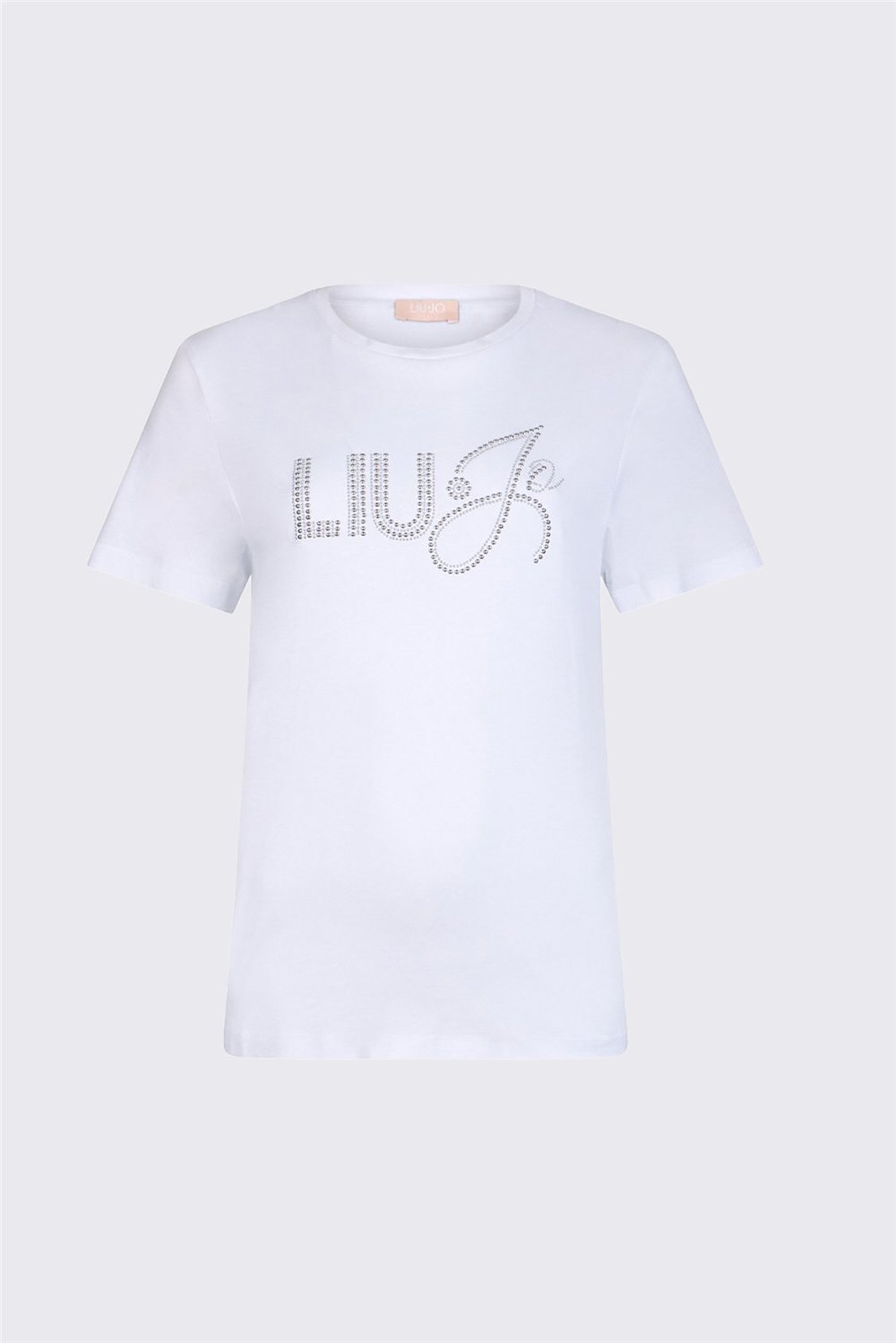 Liu Jo Ecs T-Shirt Moda M/C Kadın Bisiklet Yaka T-Shirt Çok Renkli