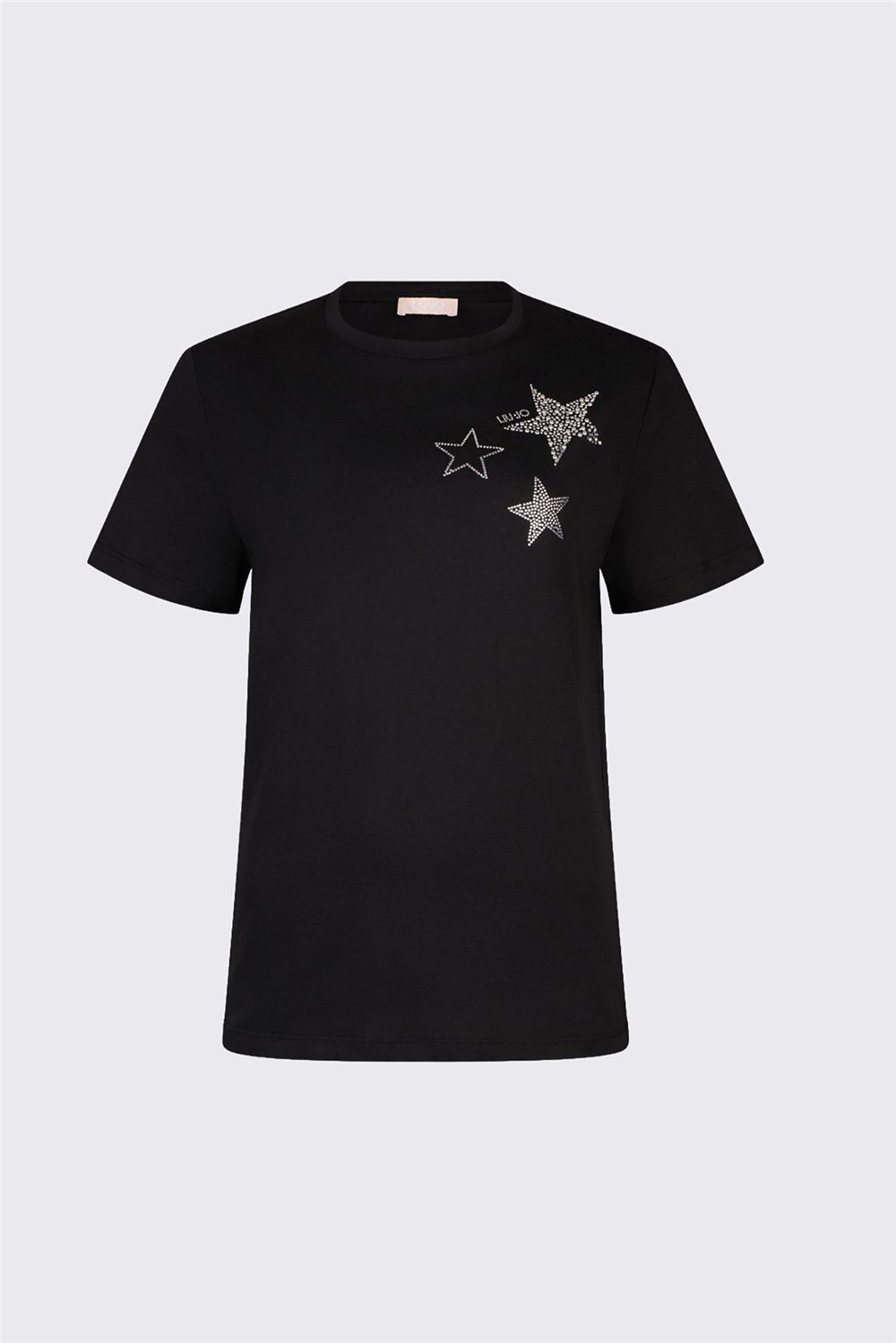 Liu Jo Ecs T-Shirt Moda M/C Kadın Bisiklet Yaka T-Shirt Çok Renkli