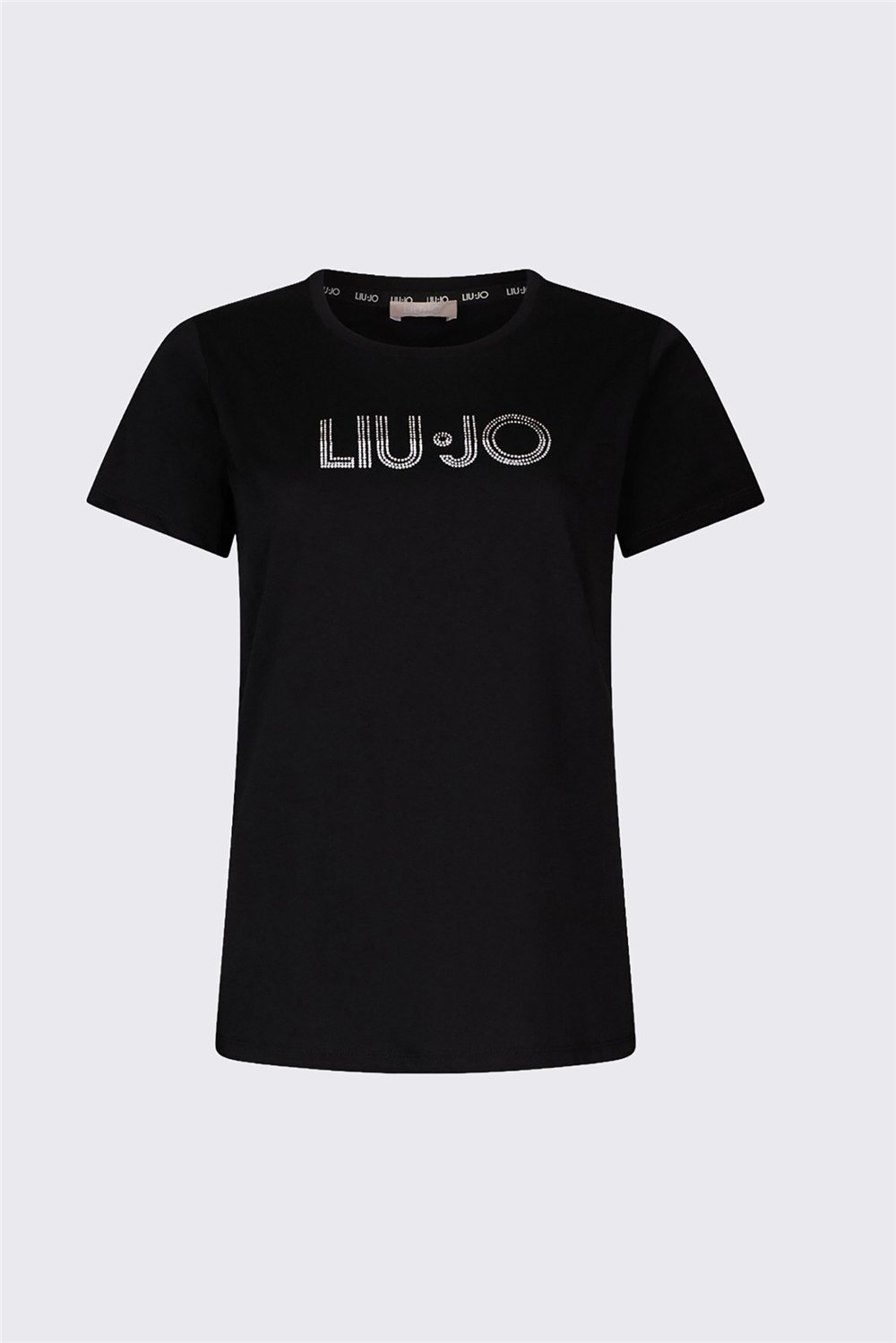 Liu Jo Ecs T-Shirt Moda M/C Kadın Bisiklet Yaka T-Shirt Çok Renkli