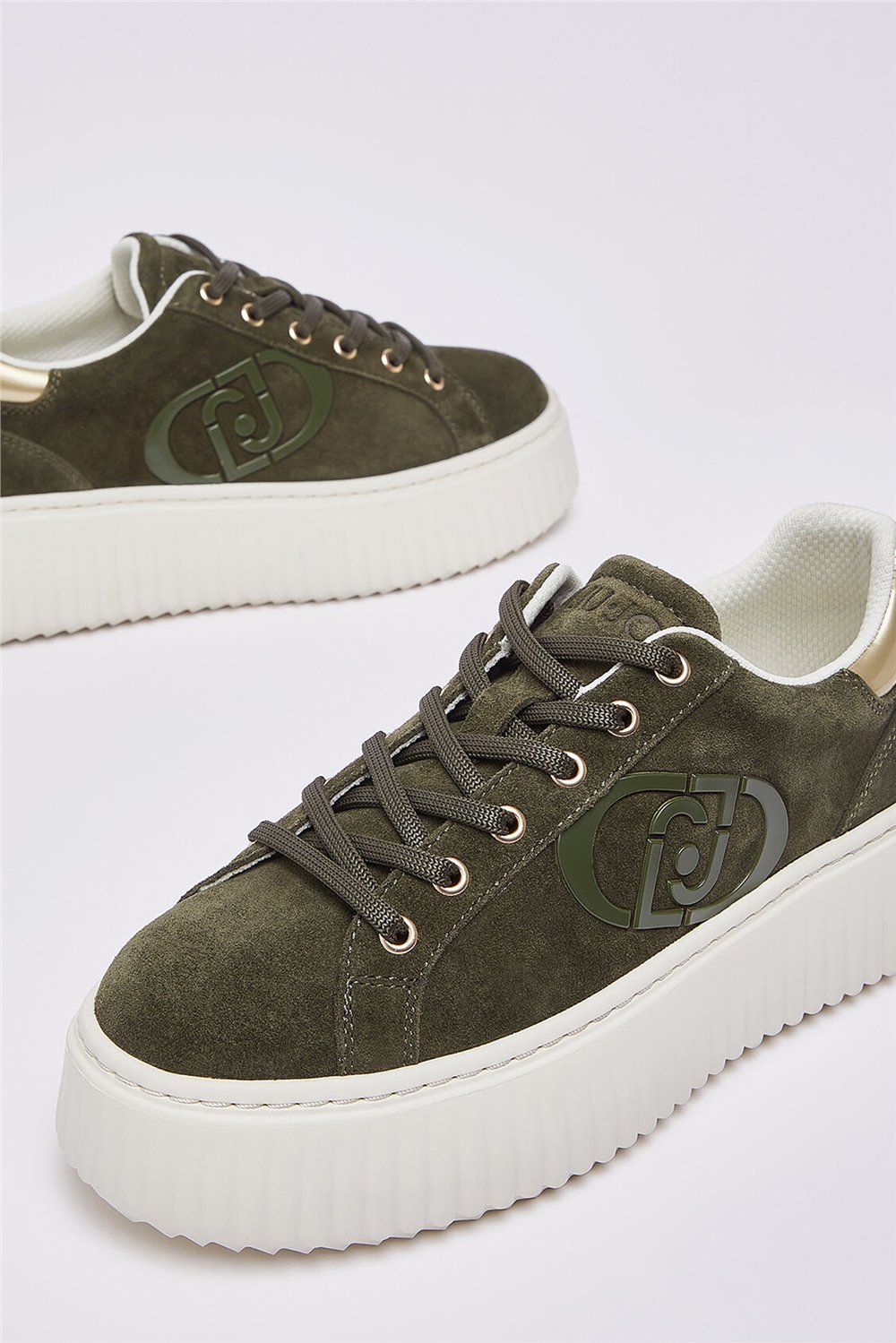 Liu Jo Elodie 01 - Sneaker Cow Suede England Kadın Sneaker