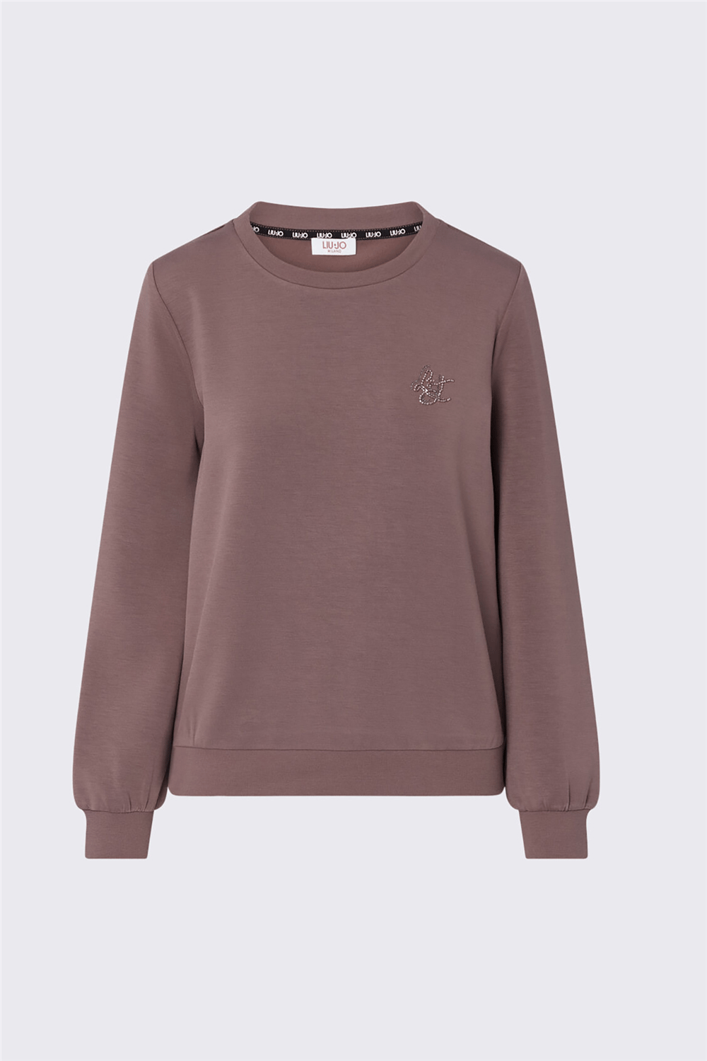 Liu Jo Felpa Chiusa Kadın Bisiklet Yaka Sweatshirt