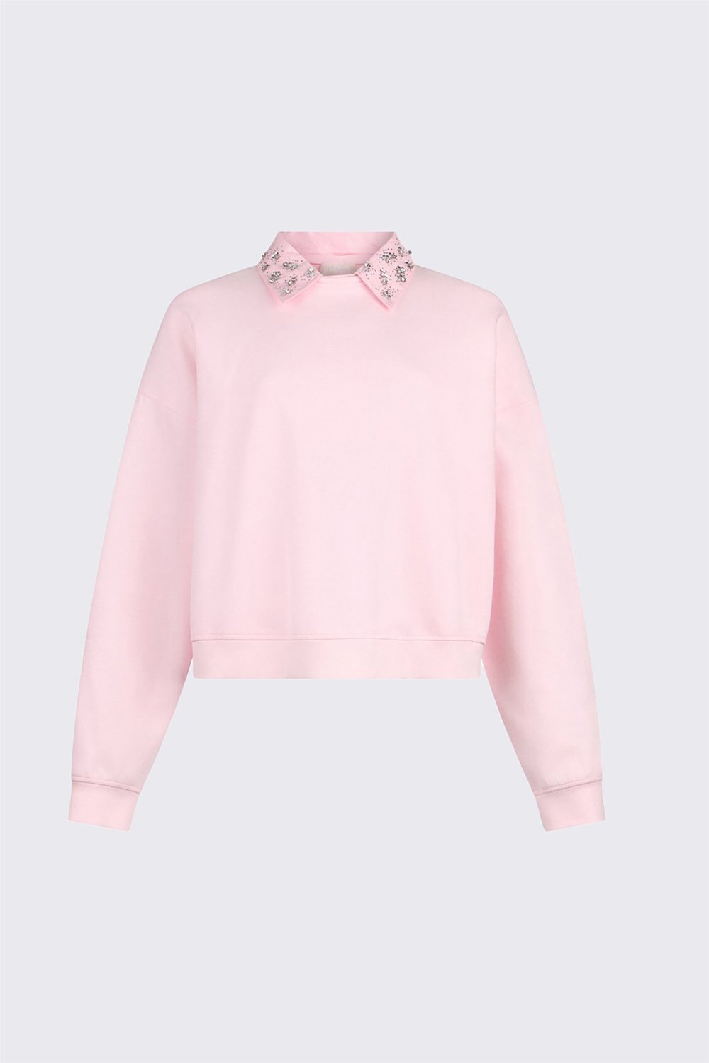 Liu Jo Felpa Chiusa Kadın Bisiklet Yaka Sweatshirt Çok Renkli
