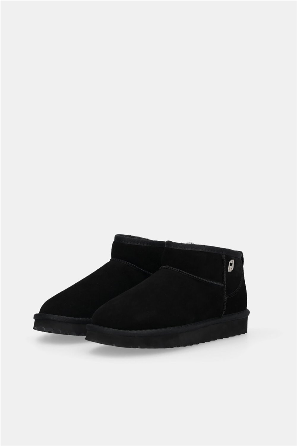 Liu Jo Jil 01 - Ankle Boot Cow Suede Black Kadın Bot Siyah