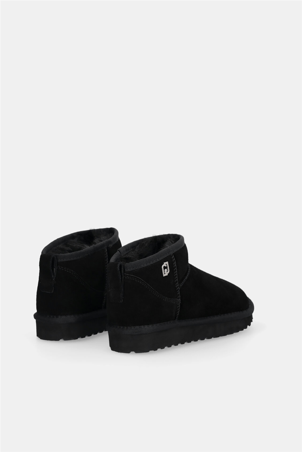 Liu Jo Jil 01 - Ankle Boot Cow Suede Black Kadın Bot Siyah