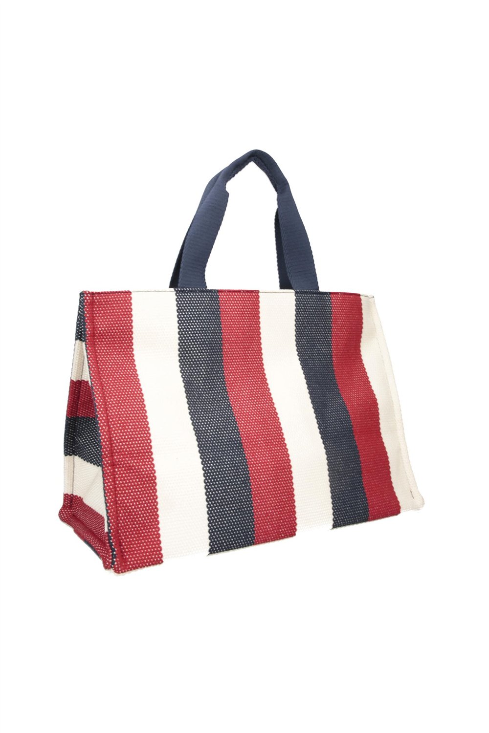 Liu Jo L Tote Striped Canvas Kadın Omuz Çantası