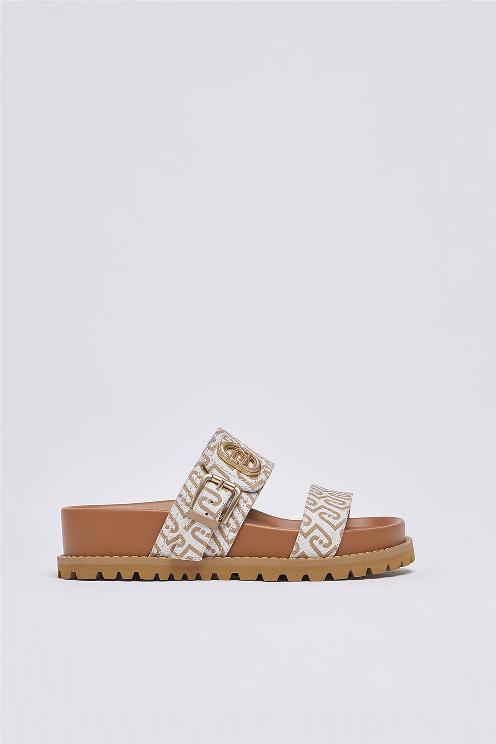 Liu Jo Livia 02 Monogram Kadın Sandalet Çok Renkli