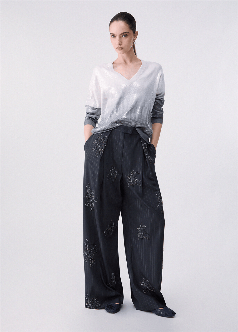 Liu Jo Maglia Chiusa M/L Kadın Bluz