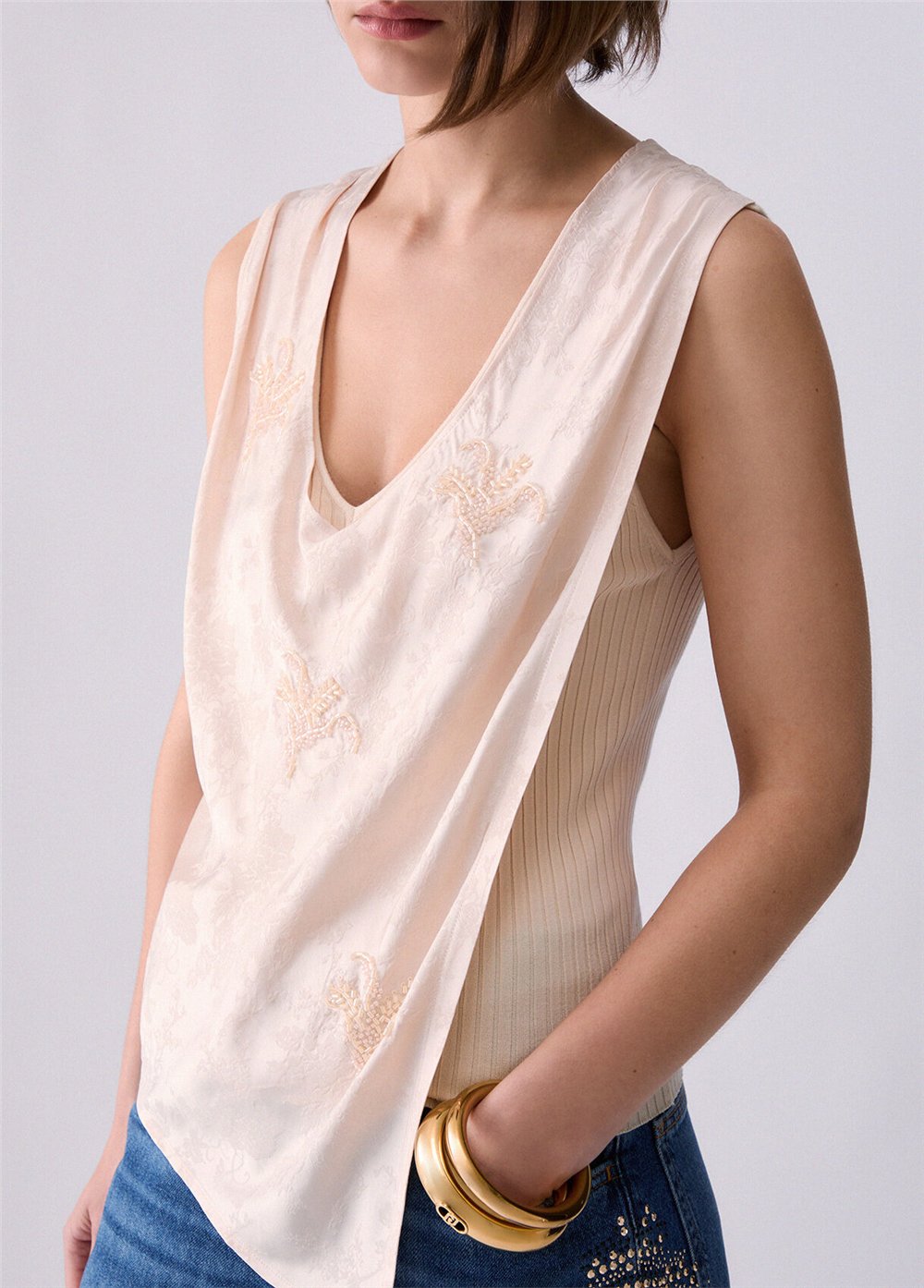 Liu Jo Maglia Chiusa S/M Kadın Bluz