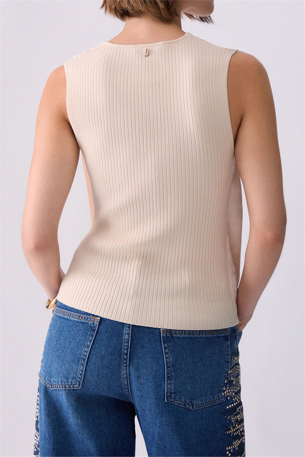 Liu Jo Maglia Chiusa S/M Kadın Bluz