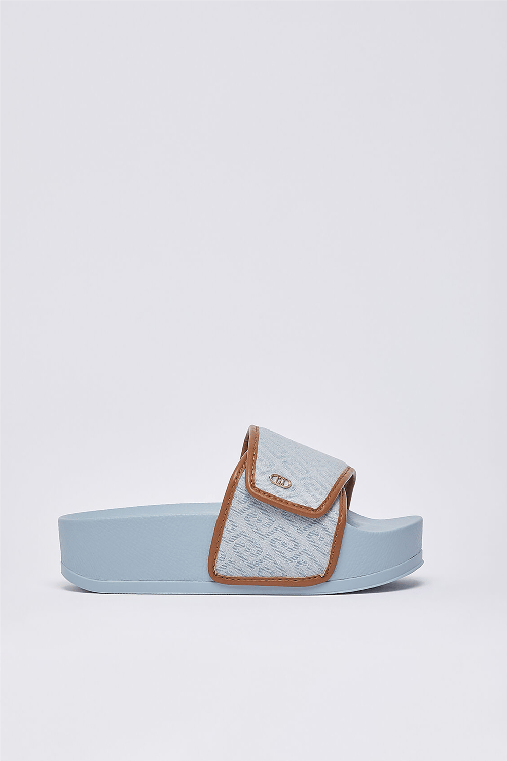 Liu Jo Mykonos 04 Monogram Kadın Terlik Çok Renkli
