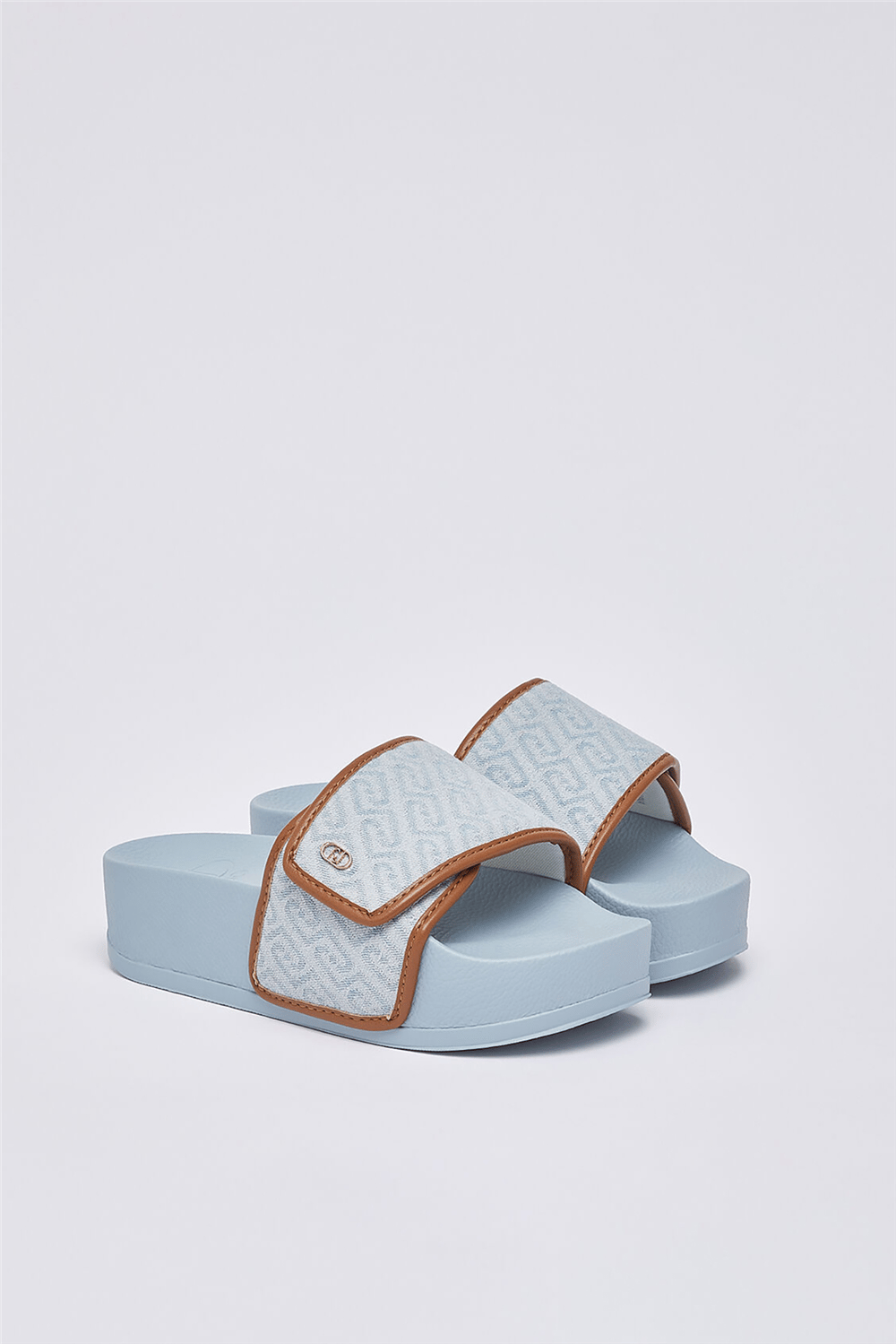 Liu Jo Mykonos 04 Monogram Kadın Terlik Çok Renkli