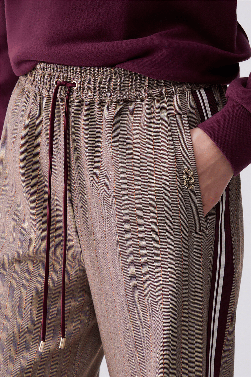 Liu Jo Pant.Ts Tpotf Lungo Kadın Pantolon