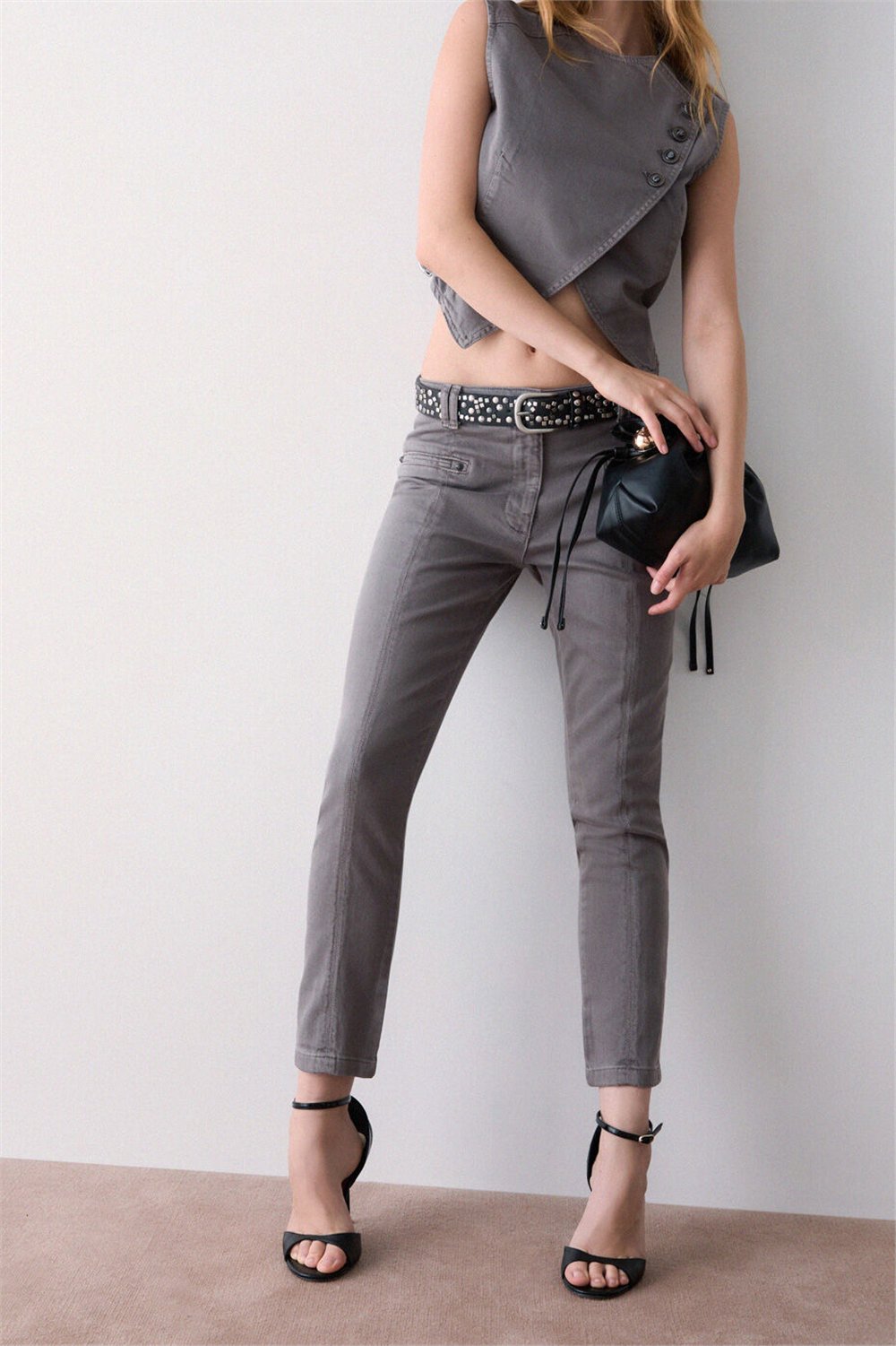 Liu Jo Pant.Ts Ppt Lungo Kadın Pantolon