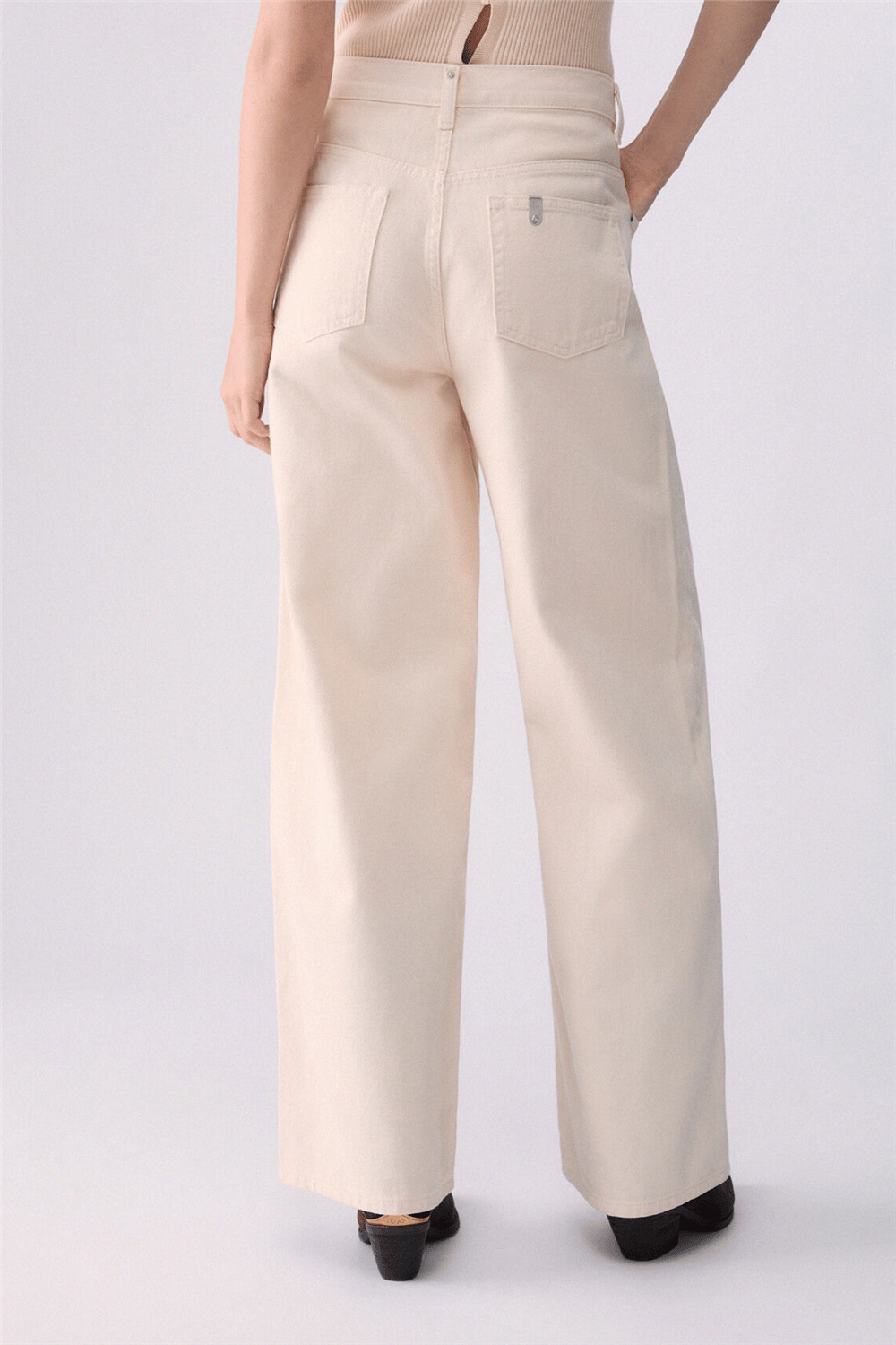 Liu Jo Pant.Straight Awry R Kadın Pantolon