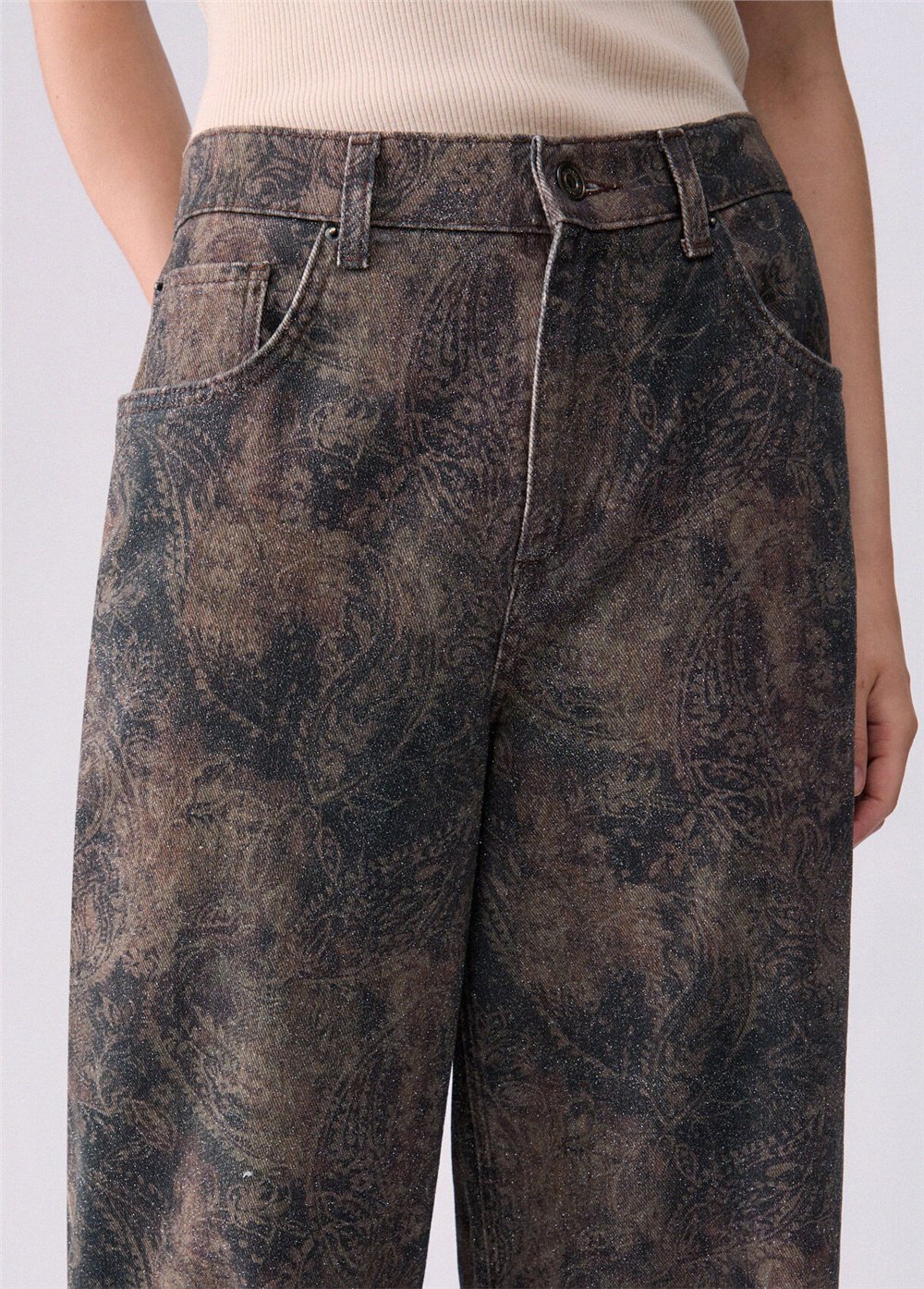 Liu Jo Pant. Balloon Print Kadın Pantolon