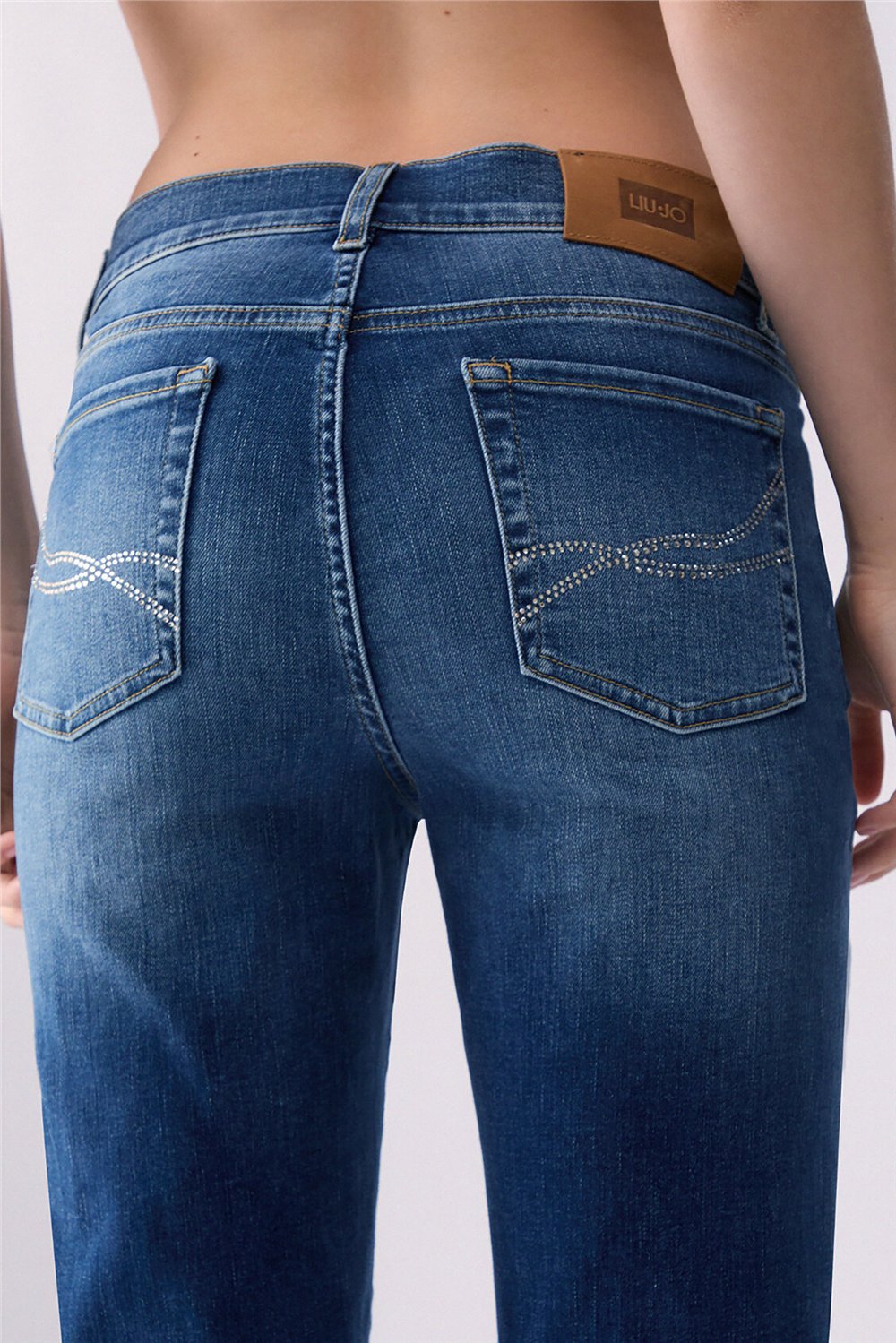 Liu Jo Pant.Authentic Beat Kadın Jean Pantolon