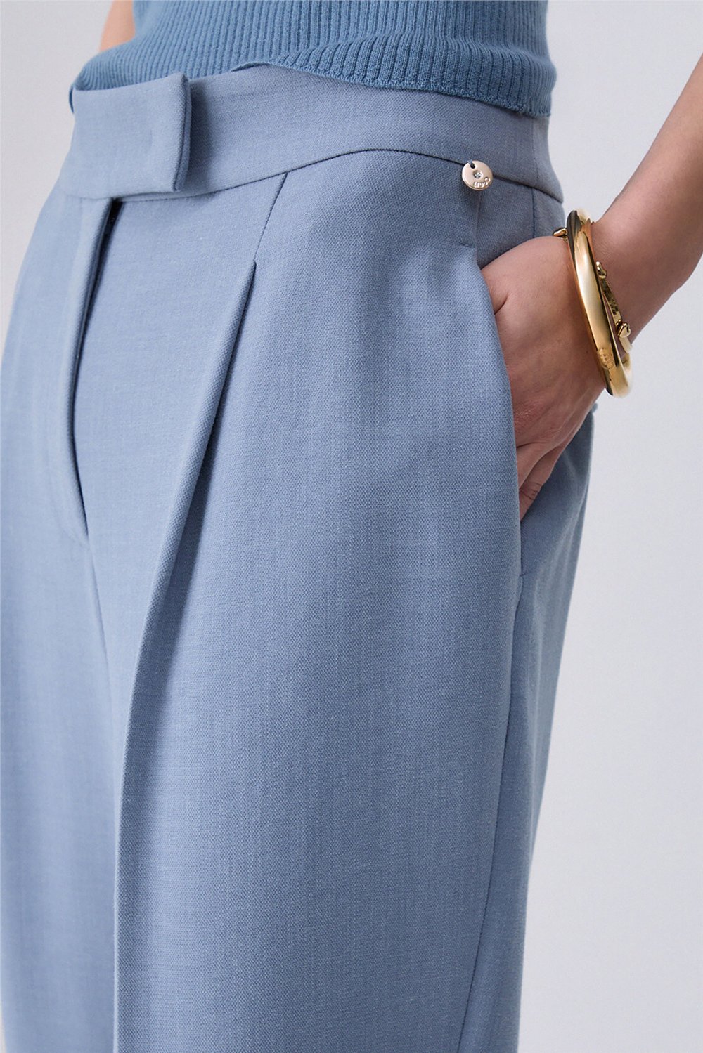 Liu Jo Pant.Ts Tpotf Lungo Kadın Pantolon
