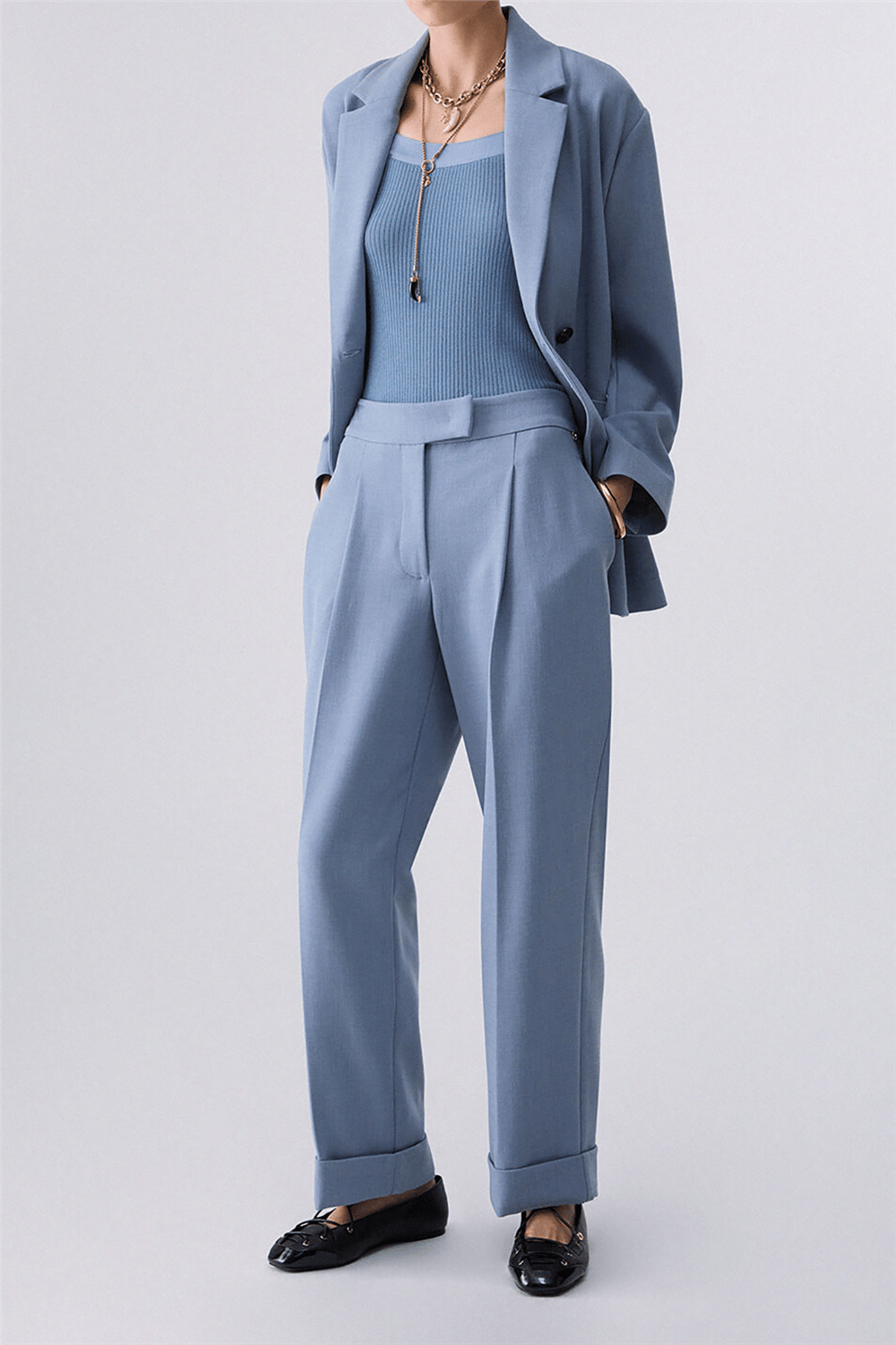 Liu Jo Pant.Ts Tpotf Lungo Kadın Pantolon
