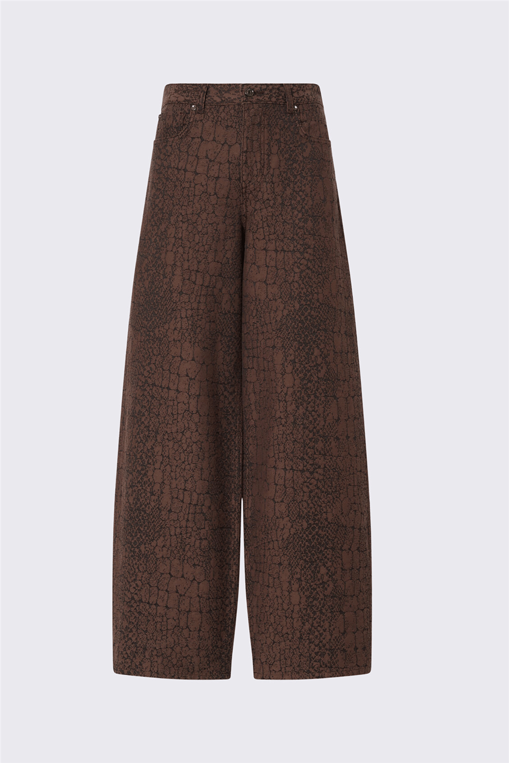 Liu Jo Pant.Balloon Jacquar Kadın Jean Pantolon