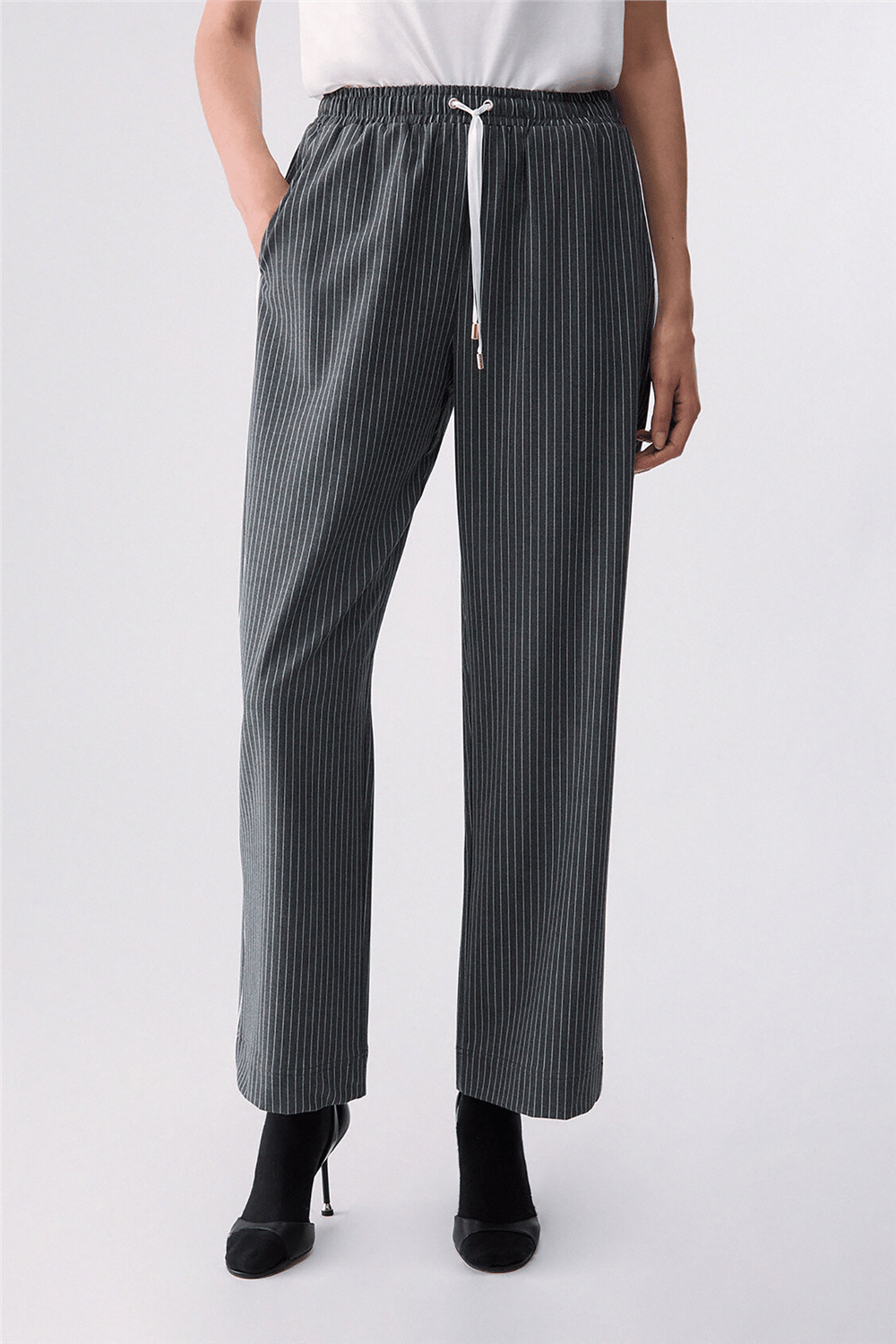 Liu Jo Pant.Ts Tpotf Lungo Kadın Pantolon