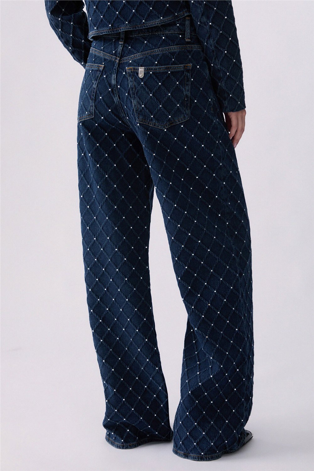 Liu Jo Pant.Straight Matela Kadın Jean Pantolon
