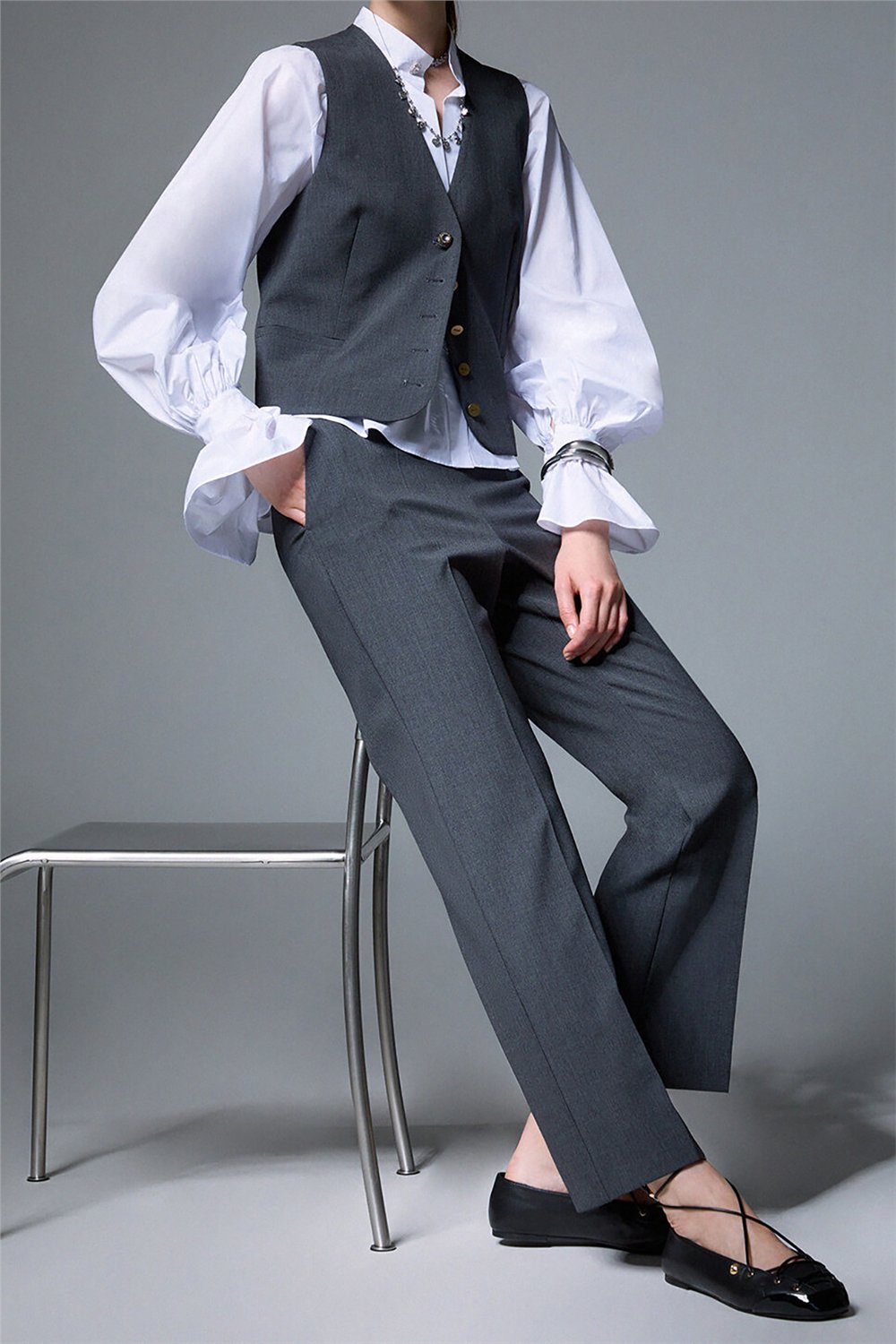 Liu Jo Pant.Ts Tpotf Lungo Kadın Pantolon