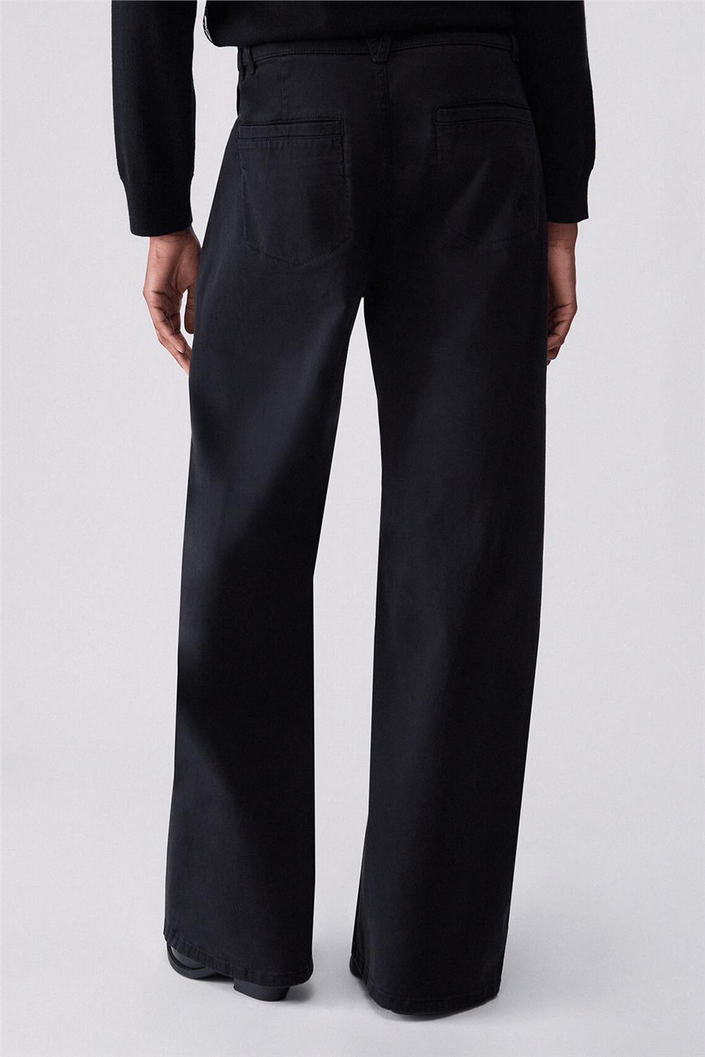 Liu Jo Pant.Ts Ppt Lungo Kadın Pantolon Siyah