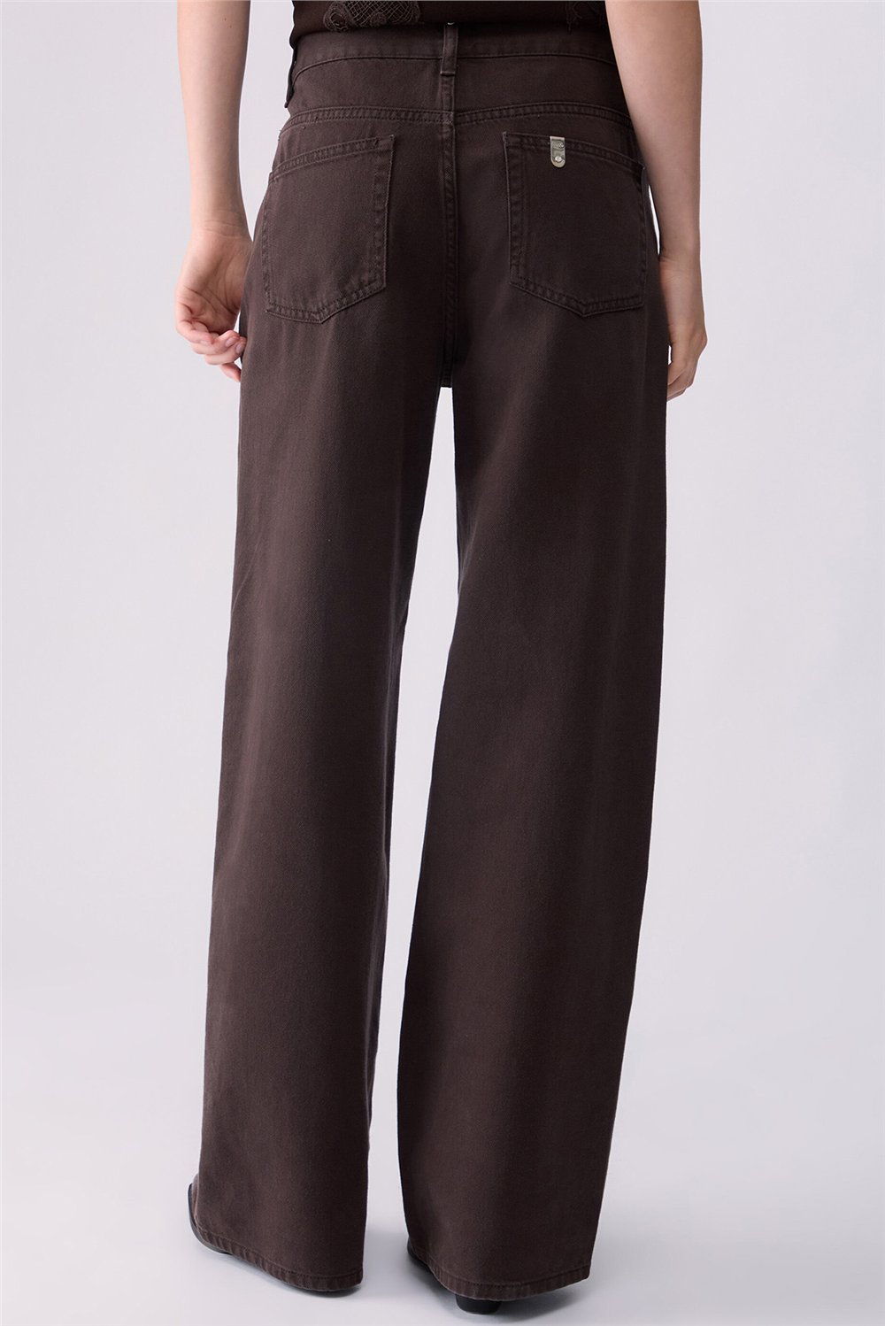 Liu Jo Pant.Straight Awry R Kadın Pantolon