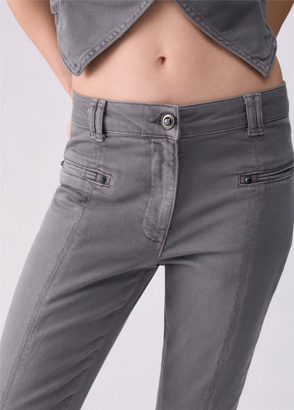 Liu Jo Pant.Ts Ppt Lungo Kadın Pantolon