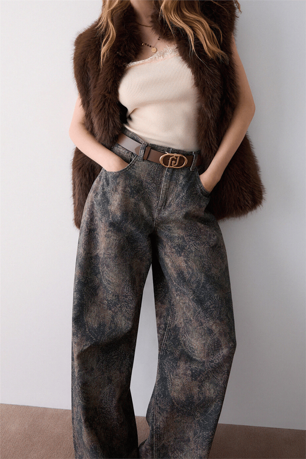 Liu Jo Pant. Balloon Print Kadın Pantolon