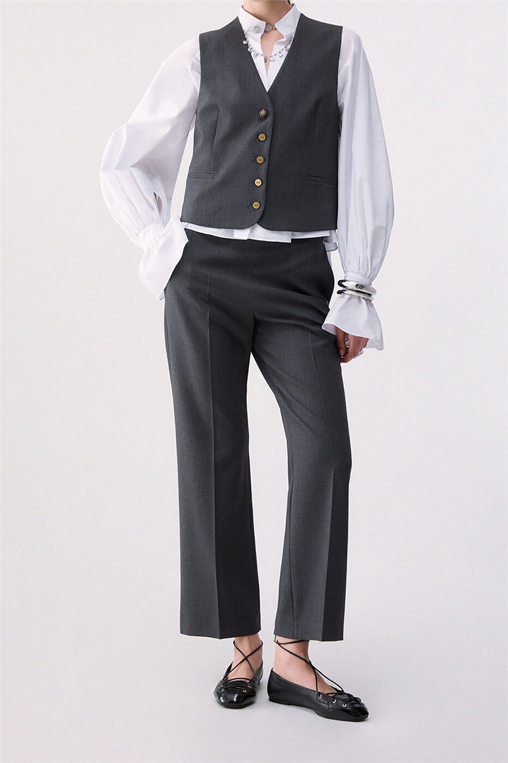 Liu Jo Pant.Ts Tpotf Lungo Kadın Pantolon