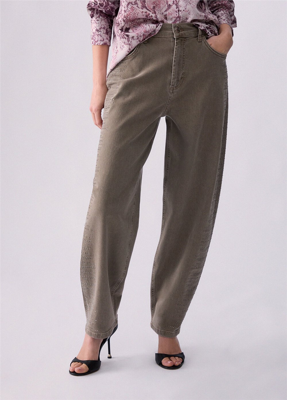 Liu Jo Pant.Balloon Color Kadın Pantolon