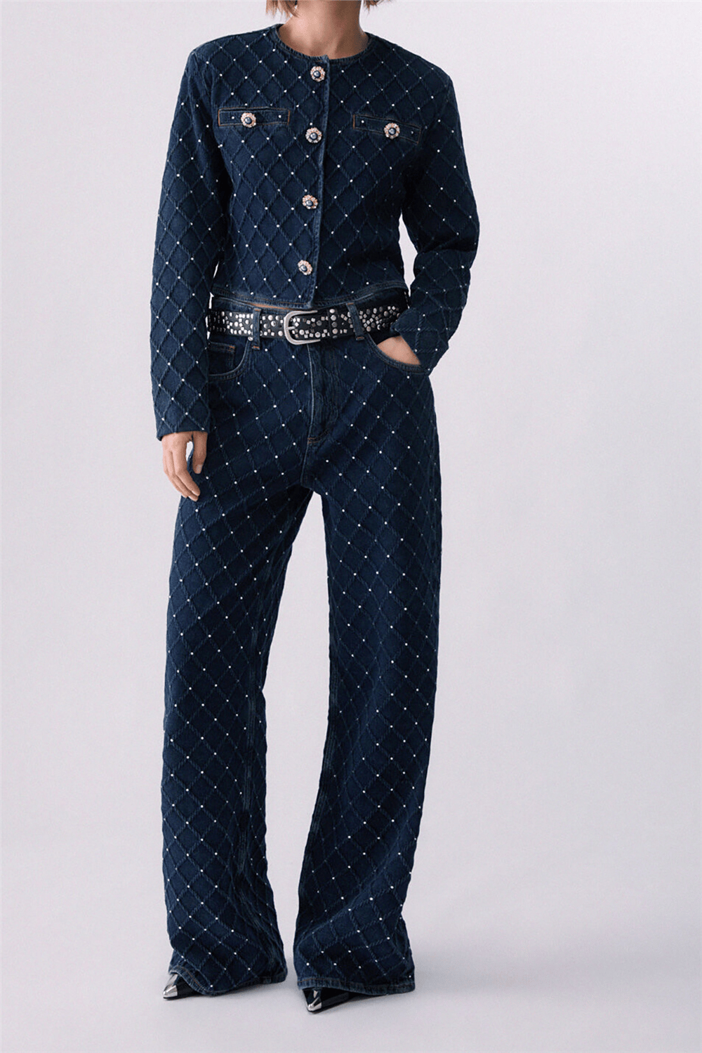 Liu Jo Pant.Straight Matela Kadın Jean Pantolon