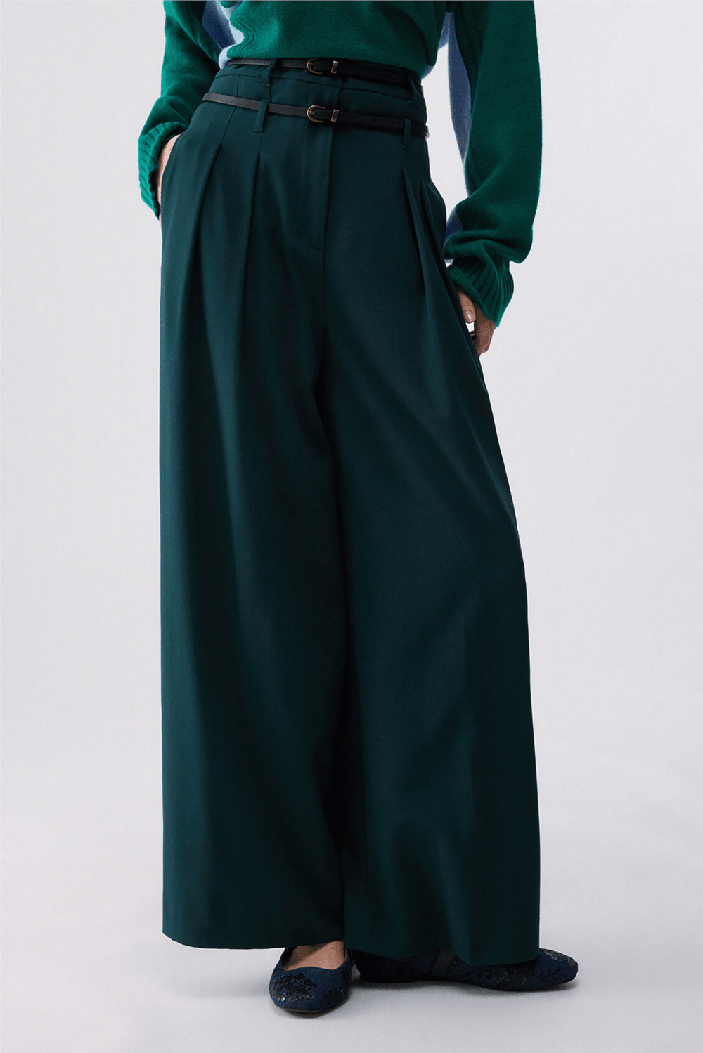 Liu Jo Pant.Ts Tpotf Lungo Kadın Pantolon