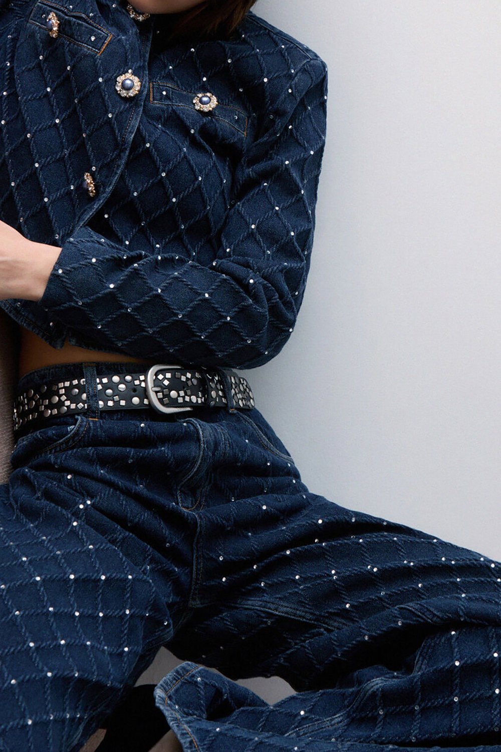 Liu Jo Pant.Straight Matela Kadın Jean Pantolon