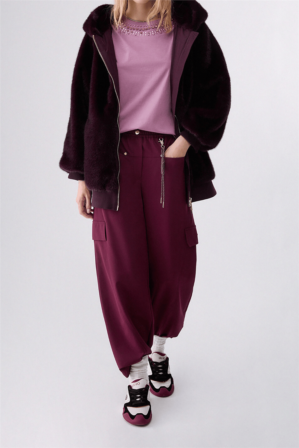 Liu Jo Pant.Ts Tpotf Lungo Kadın Pantolon