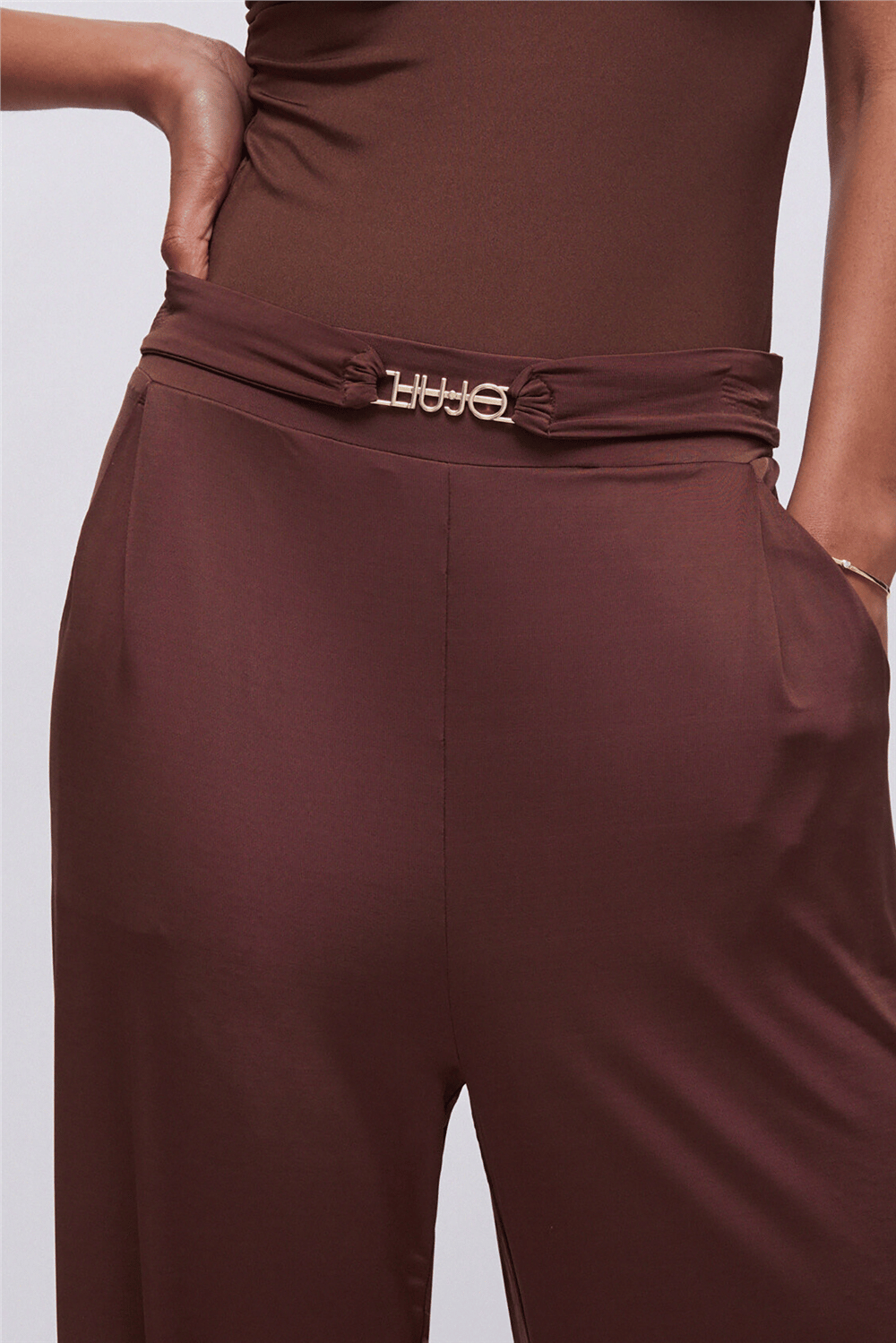 Liu Jo Pant Jersey Lungo Kadın Plaj Pantolonu Çok Renkli