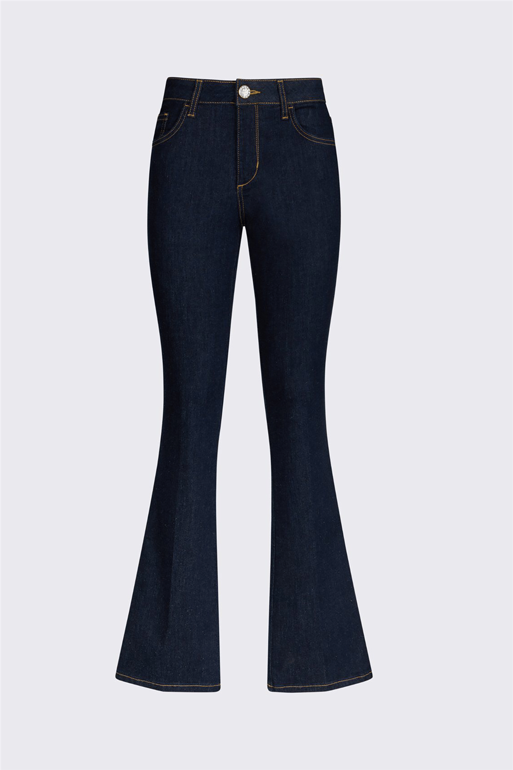 Liu Jo Pant. Boot Cut Belt H.W. Kadın Jean Pantolon Çok Renkli