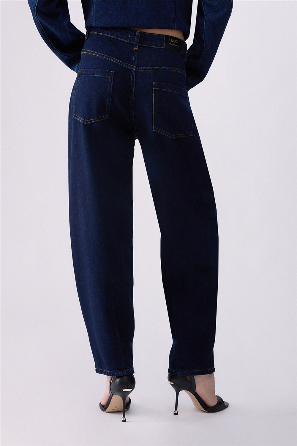 Liu Jo Pant.Barrel H.W. Kadın Jean Pantolon Çok Renkli