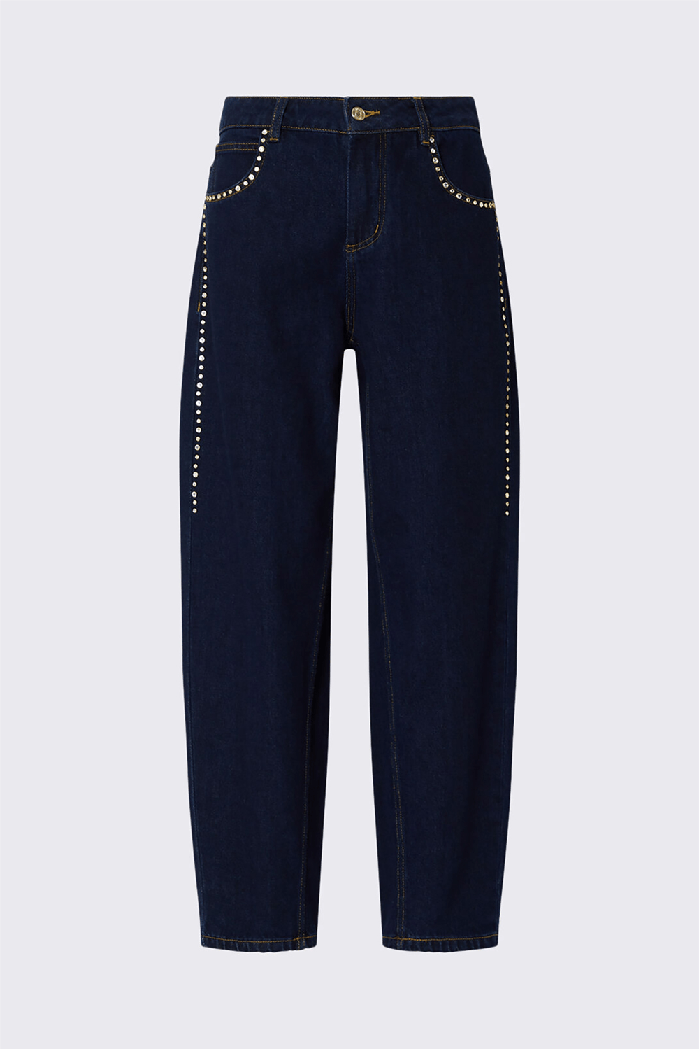 Liu Jo Pant.Barrel H.W. Kadın Jean Pantolon Çok Renkli